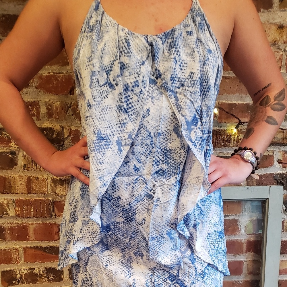 Snakeskin dress